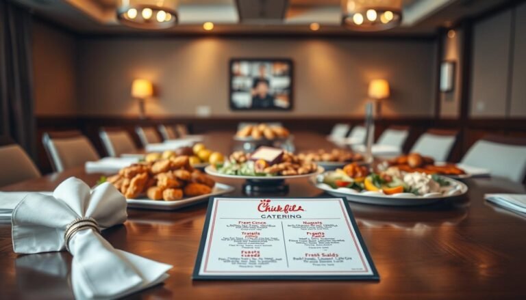 chick fil a catering menu