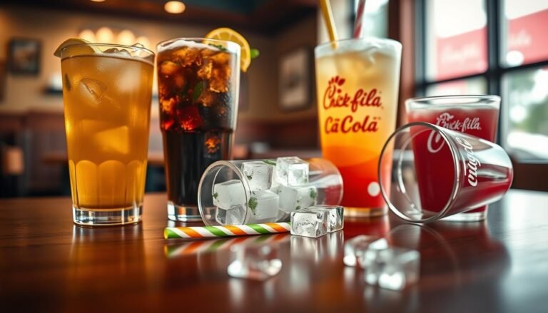 chick fil a drink menu