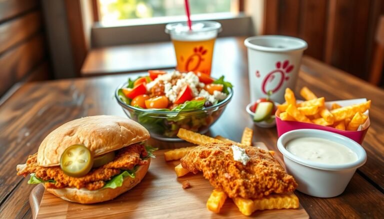 chick fil a lunch menu