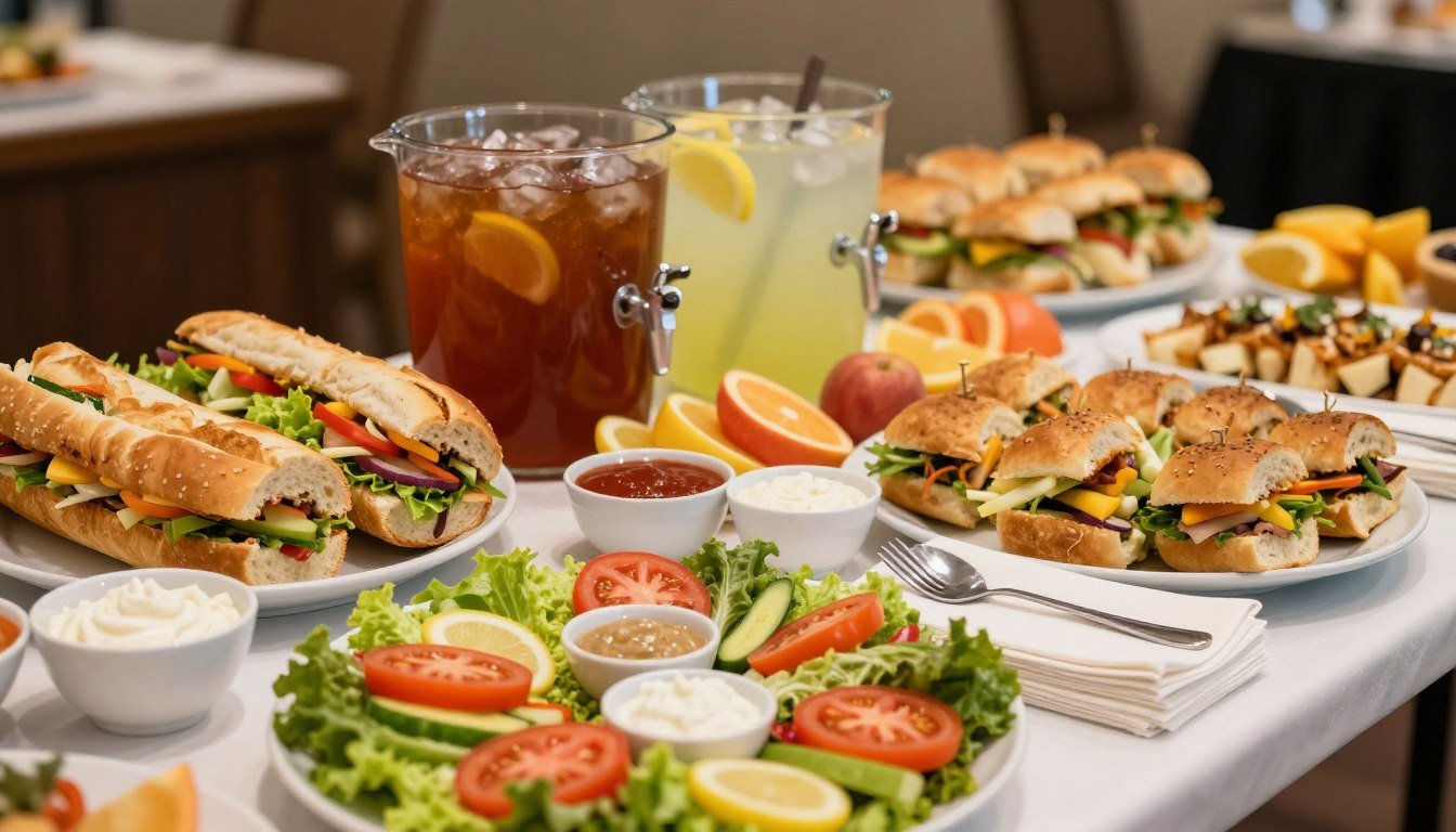 subway catering menu