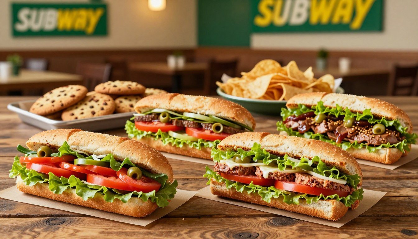 subway classic menu