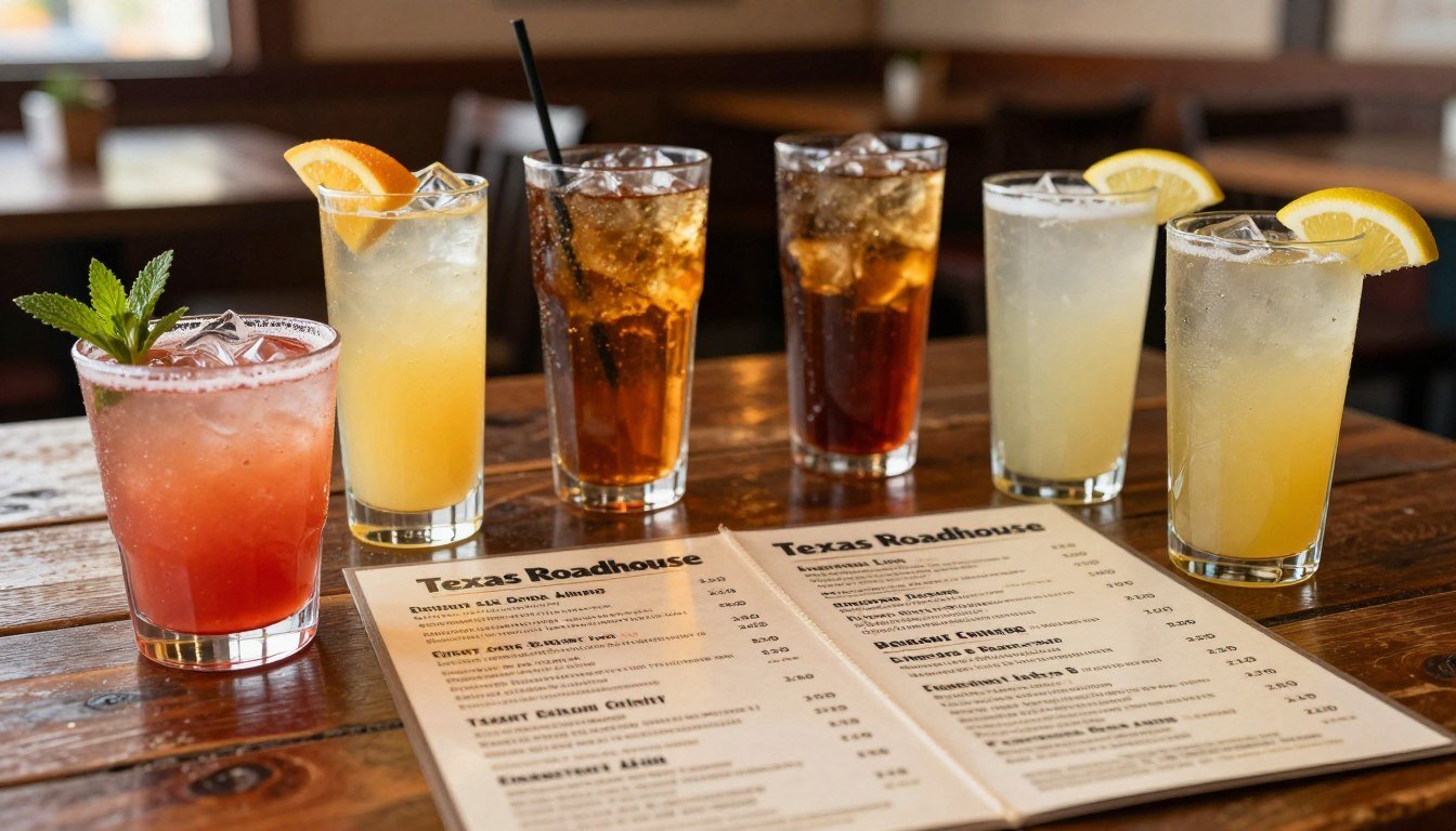 texas roadhouse drink menu