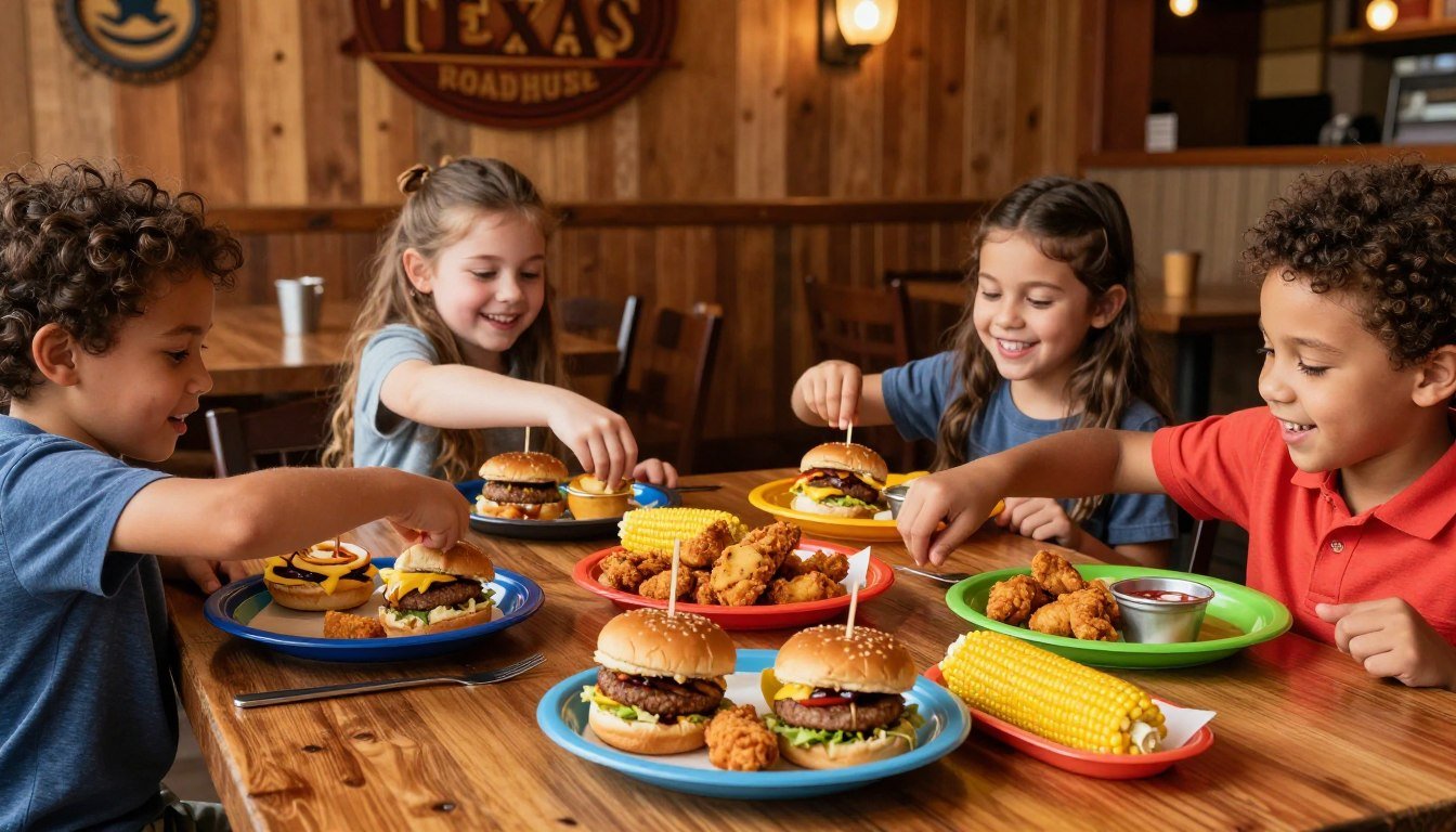 texas roadhouse kids menu